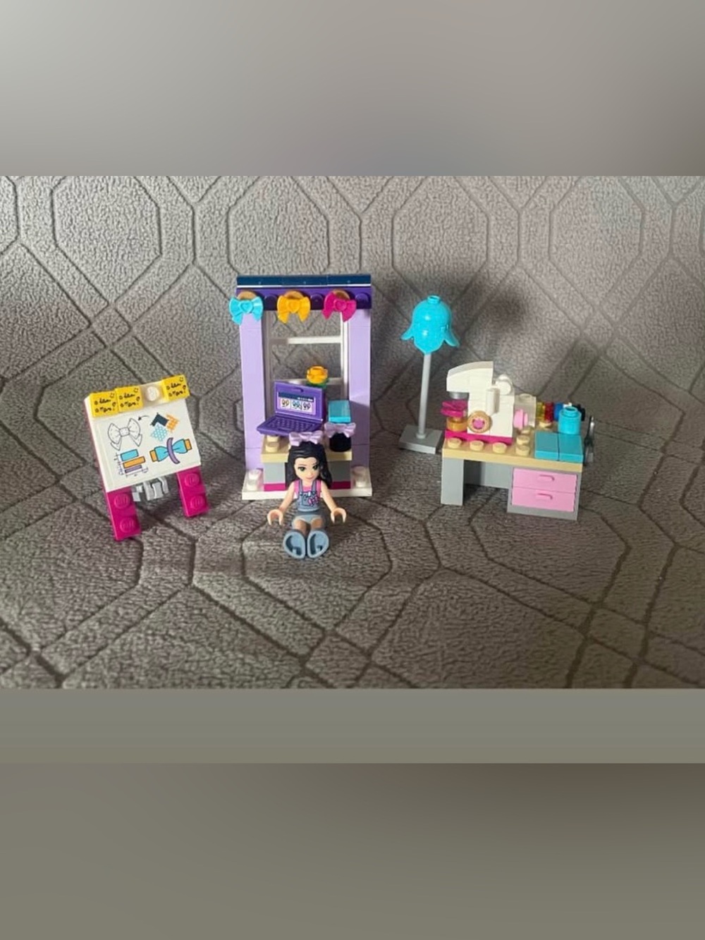 Lego friends retired Emma’s creative workshop